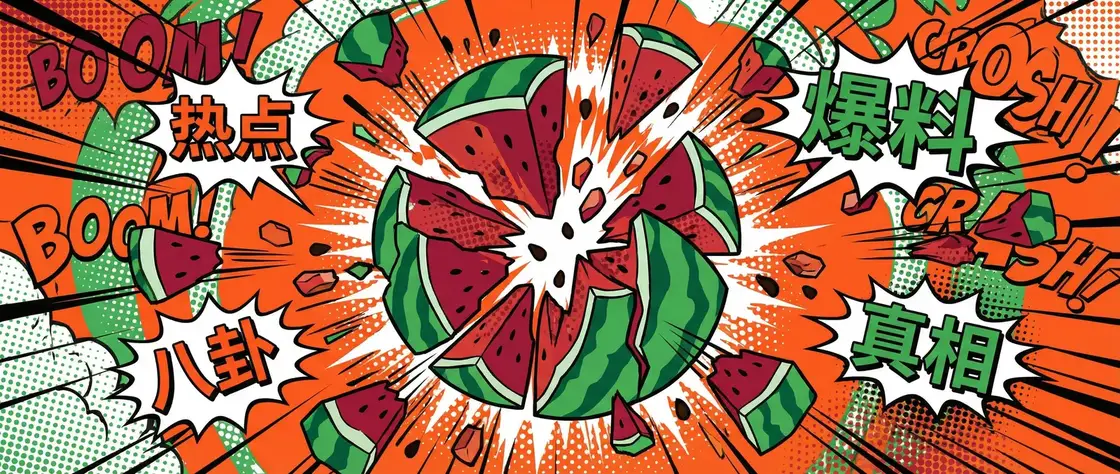 柚子猫 今日头瓜爆炸漫画横幅